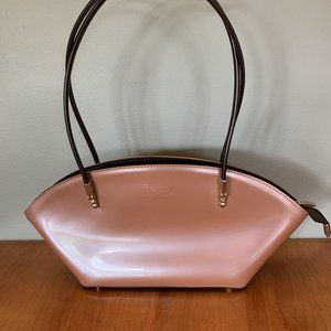 Beijo Patent Leather Shoulder Bag
